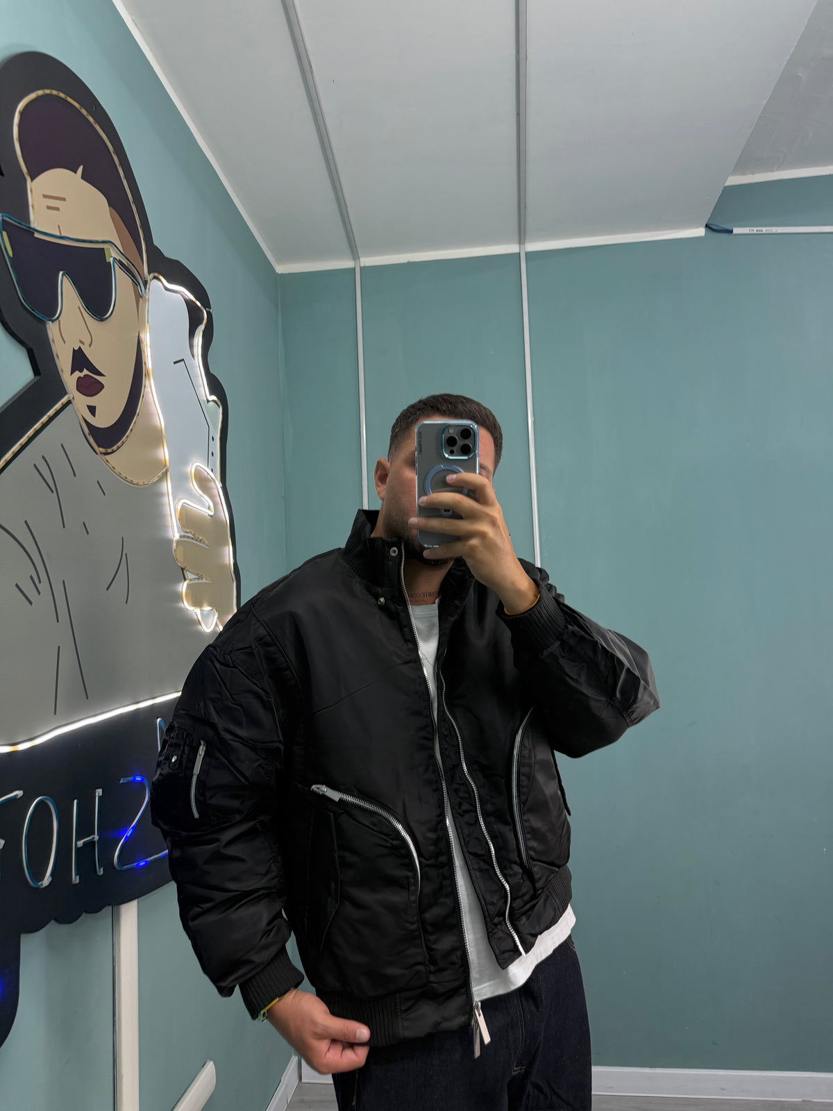 BOMBER ZIP 2 COLORI