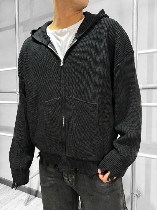 MAGLIA FILO ZIP