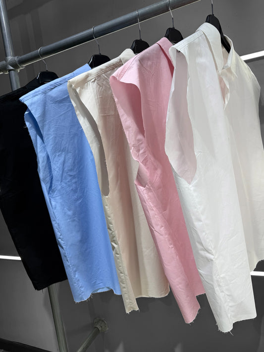 CAMICIA SMANICATA