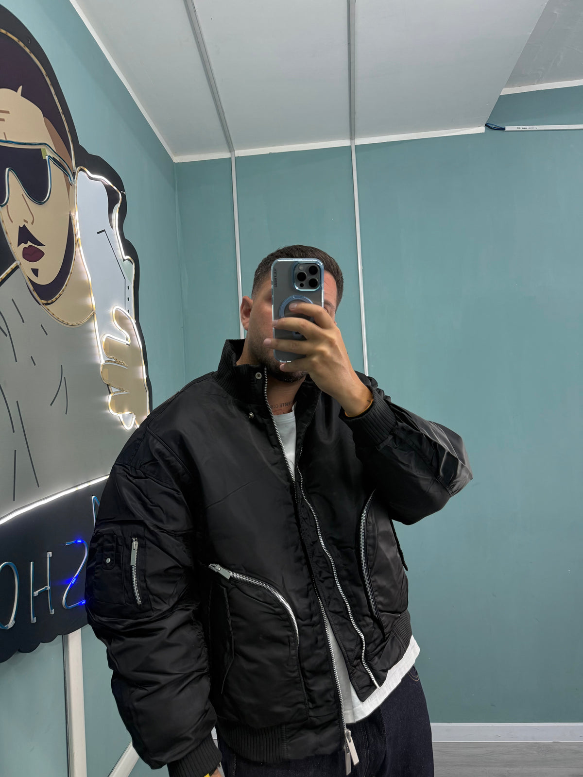 BOMBER ZIP 2 COLORI
