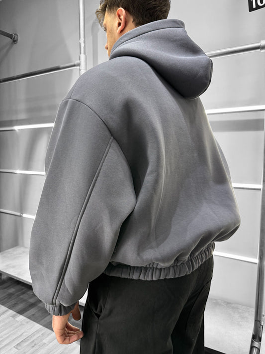 FELPA OVERSIZE ZIP