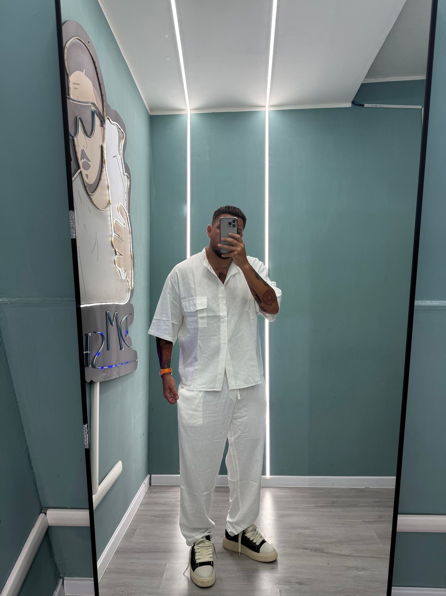 COORDINATO MYKONOS IN LINO