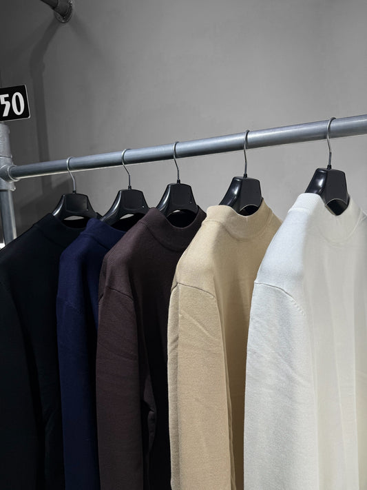 MAGLIONE MEZZO COLLO