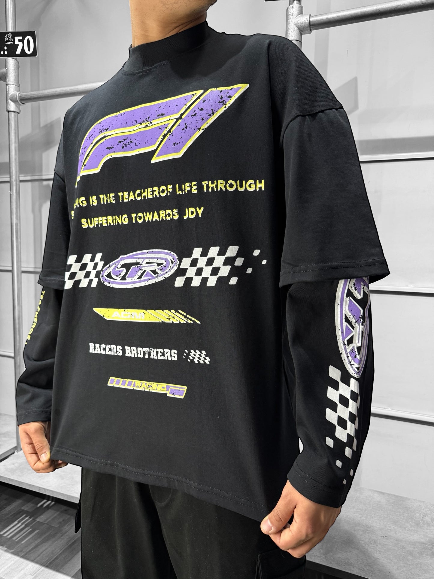 T-SHIRT LONG SLEEVE BUNKER