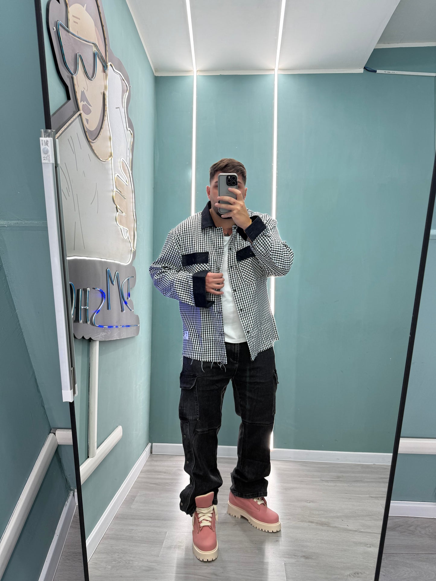 CAMICIA QUADRO JEANS