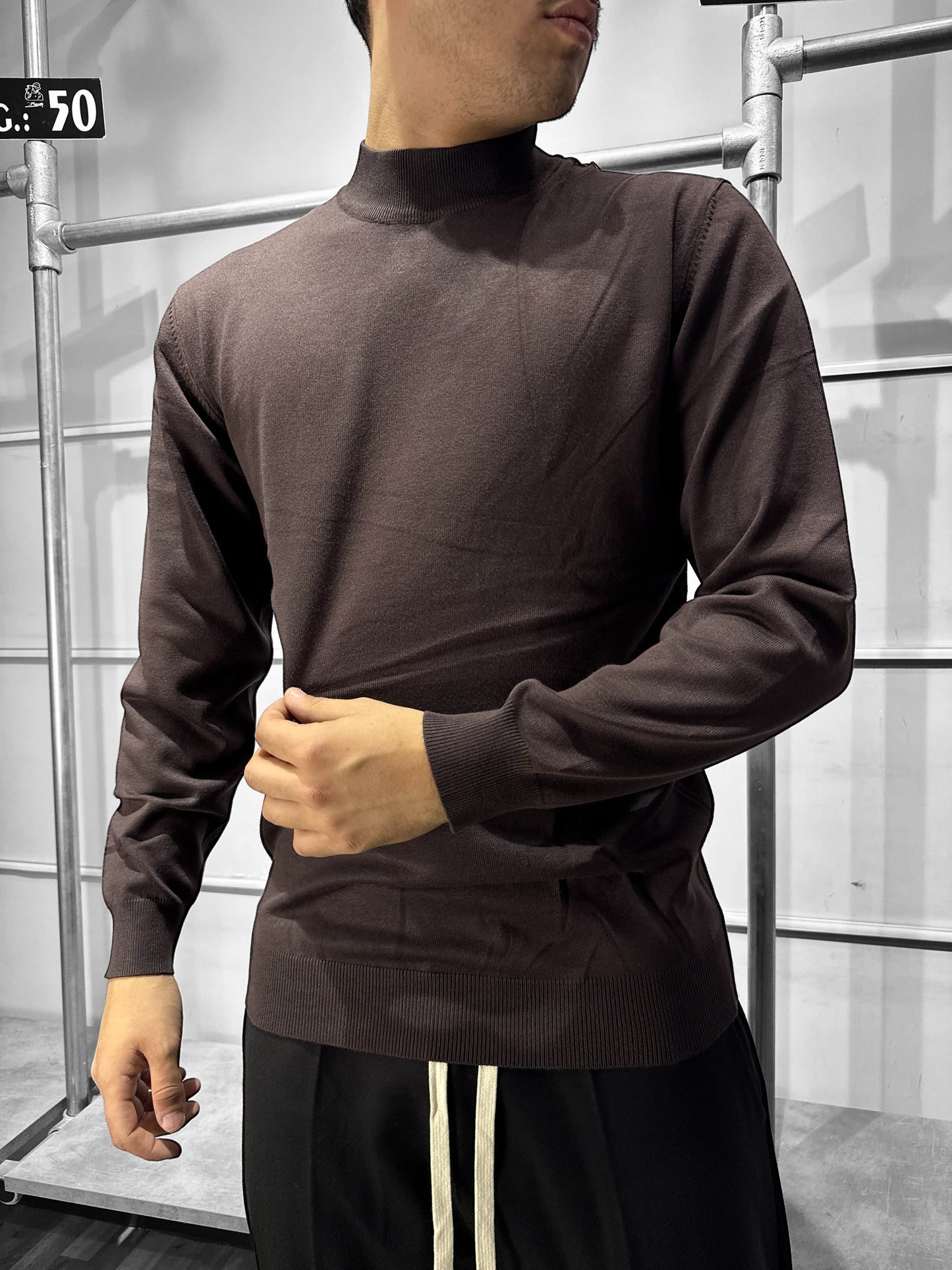 MAGLIONE MEZZO COLLO