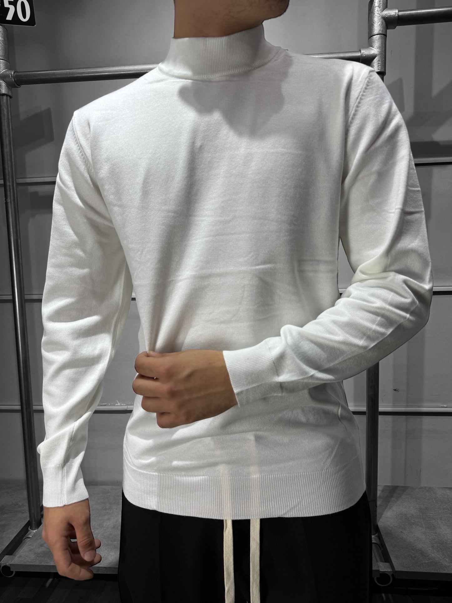 MAGLIONE MEZZO COLLO