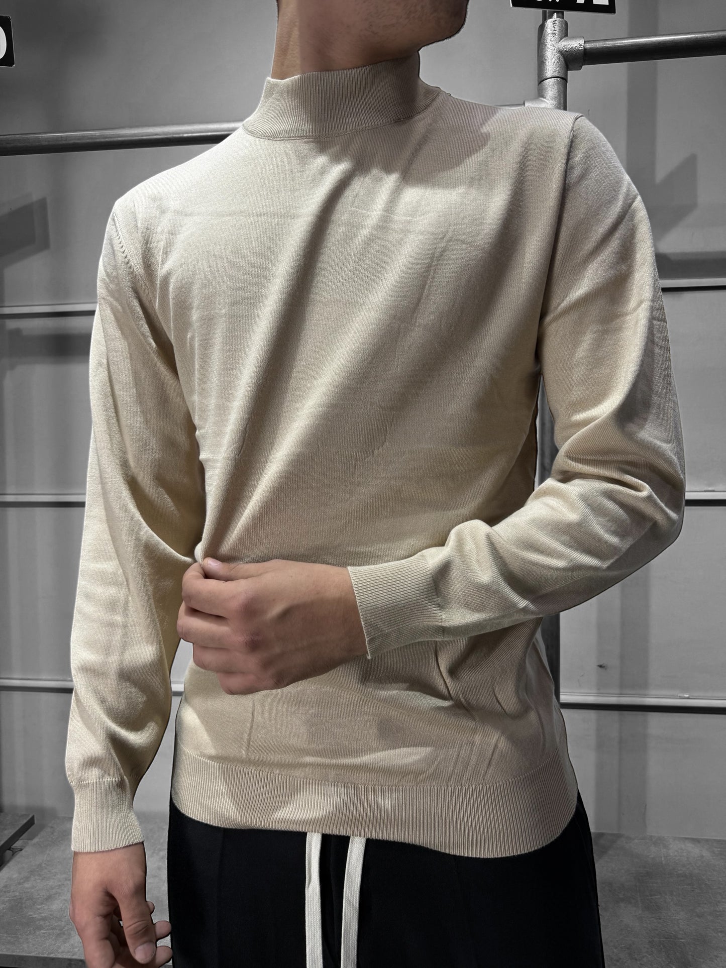 MAGLIONE MEZZO COLLO