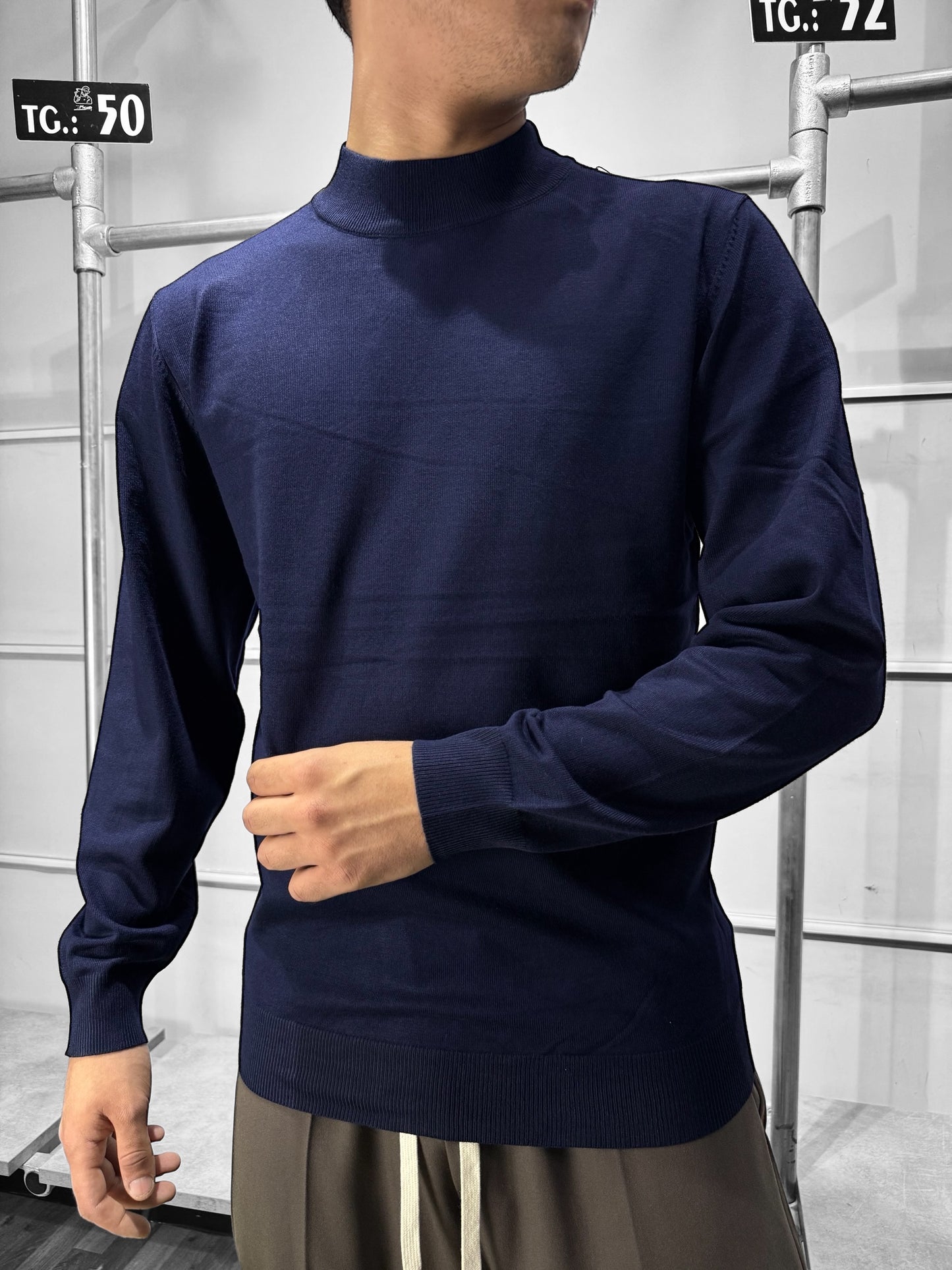 MAGLIONE MEZZO COLLO