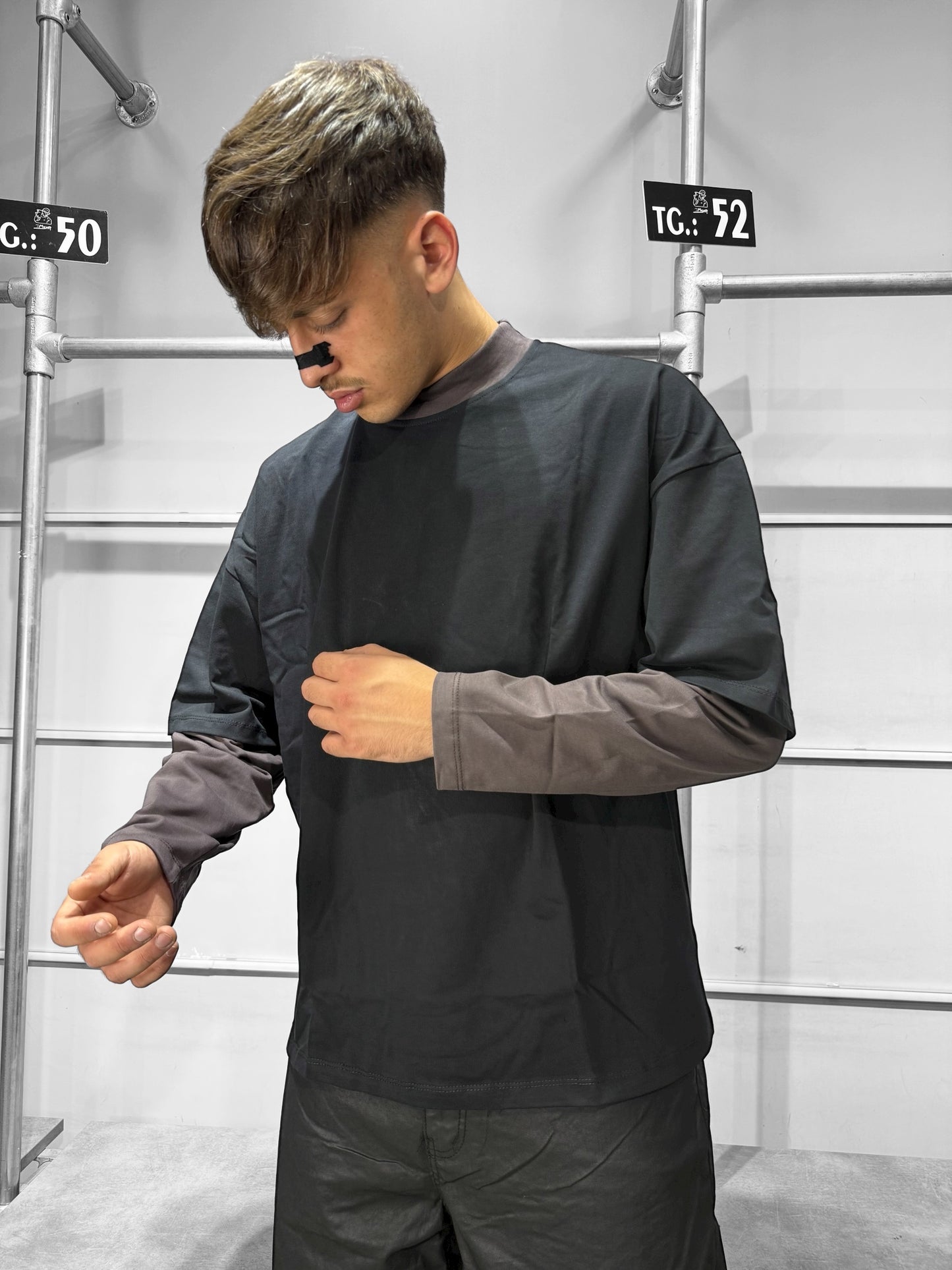 T-SHIRT DOPPIA MANICA BUNKER