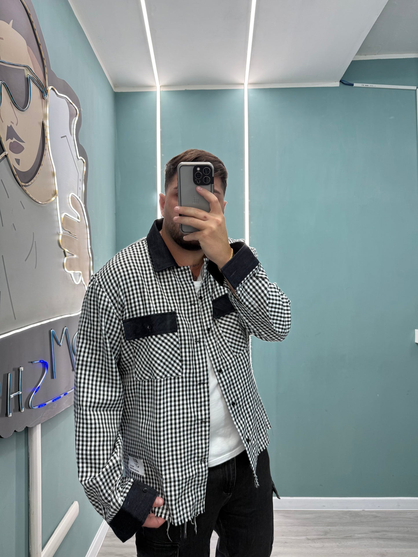 CAMICIA QUADRO JEANS